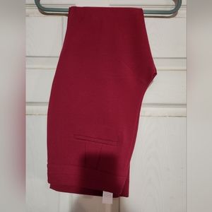 Cranberry bootcut ponte pants